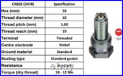 Service Kit For SUZUKI GSX1400 (Air Filtrer, Oil Filter and 4 x NGK Spark Plugs) Service Kit For SUZUKI GSX1400 (Air Filtrer, Oil Filter and 4 x NGK Spark Plugs)