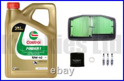 Service Kit Genuine Filters Plugs Castrol Oil Triumph Street Triple RS 765 17-24