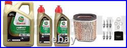 Service Kit Genuine Filters Plugs Castrol Ultimate Oil Triumph Rocket III 04-18