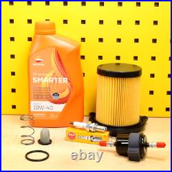 Set NGK Original Fuel Filter Air Filter Oil Filter Repsol 10w40 For Brixton 125