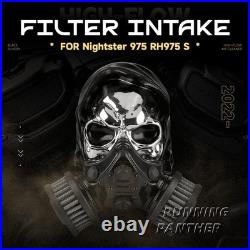 Skull High-Flow Air Cleaner Intake Filter Kit For Harley Nightster 975 RH975 S
