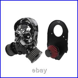 Skull High-Flow Air Filter Cleaner For Harley 117/121 Touring Cruiser Models 25
