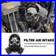 Skull-High-Flow-Air-Filter-Cleaner-Kit-For-Harley-Road-King-Street-Glide-Softail-01-fr