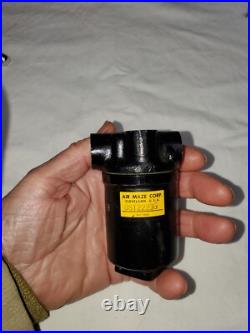 Small, Rare(Earls) AIR MAZE FUEL FILTER. CAR, MOTORCYCLE, AIRCRAFT, HOT ROD, SPECIAL Small, Rare(Earls) AIR MAZE FUEL FILTER. CAR, MOTORCYCLE, AIRCRAFT, HOT ROD, SPECIAL