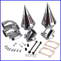 Spike Air Cleaner Kit Intake Filter Silver Motorcycle Fit Suzuki Boulevard M109