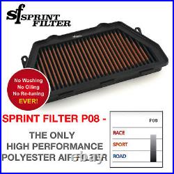 Sprint Filter Honda CBR1000RR P08 Air Filter 2008-2016