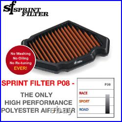 Sprint Filter Kawasaki H2 H2-SX P08 Air Filter