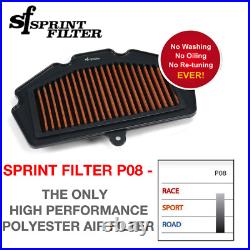 Sprint Filter Kawasaki P08 Air Filter Ninja 400 2018+