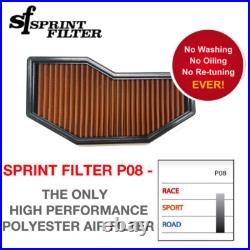 Sprint Filter Triumph Speed Triple 1050 R S RS P08 Air Filter 2016+