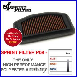 Sprint Filter Yamaha YZF R1 P08 Air Filter 2009 2014