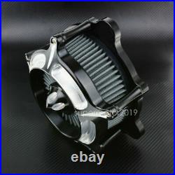 Stage One Air Cleaner Gray Intake Filter Fit For Harley Dyna 00-17 Softail 00-15