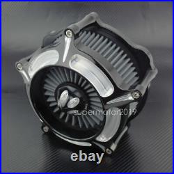 Stage One Air Cleaner Gray Intake Filter Fit For Harley Sportster XL 2004-2021
