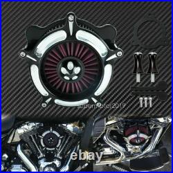 Stage One Air Cleaner Red Intake Filter Fit For Harley FLHR FLHT FLHX 2008-2016