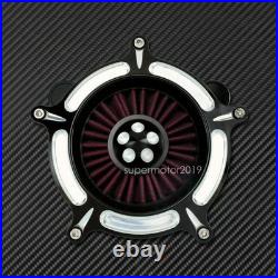 Stage One Air Cleaner Red Intake Filter Fit For Harley FLHR FLHT FLHX 2008-2016