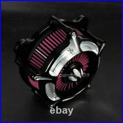 Stage One Air Cleaner Red Intake Filter Fit For Harley FLHR FLHT FLHX 2008-2016