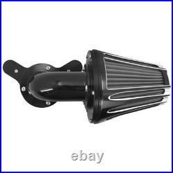 Sucker CNC Air Filter Cleaner Gray Intake For Harley Road Electra Glide 08-2016