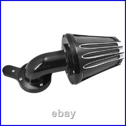 Sucker CNC Air Filter Cleaner Gray Intake For Harley Road Electra Glide 08-2016
