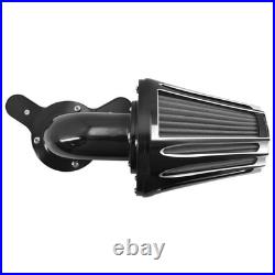 Sucker CNC Air Filter Cleaner Gray Intake For Harley Road Electra Glide 08-2016