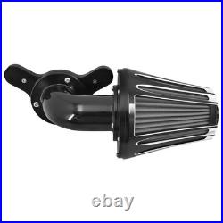 Sucker CNC Air Filter Cleaner Gray Intake For Harley Road Electra Glide 08-2016