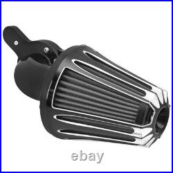 Sucker CNC Air Filter Cleaner Gray Intake For Harley Road Electra Glide 08-2016