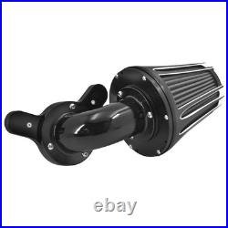 Sucker CNC Air Filter Cleaner Gray Intake For Harley Road Electra Glide 08-2016