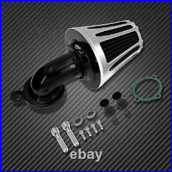 Sucker Chrome Air Cleaner Air Filter Gray Element Fit For Harley Sportster 1200