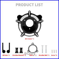 Transparent Air Filter Blue Intake For Harley 2016-17 Softail Breakout 2017 Dyna