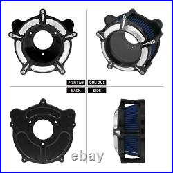 Transparent Air Filter Blue Intake For Harley 2016-17 Softail Breakout 2017 Dyna