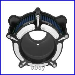 Transparent Air Filter Blue Intake For Harley 2016-17 Softail Breakout 2017 Dyna
