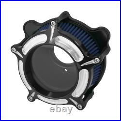 Transparent Air Filter Blue Intake For Harley 2016-17 Softail Breakout 2017 Dyna