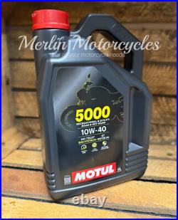 Triumph Tiger 800 2011-2020 Motul 5000 Service Kit Inc Sump Washer Triumph Tiger 800 2011-2020 Motul 5000 Service Kit Inc Sump Washer