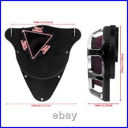 Turnable Air Cleaner Filter Red Intake For Harley Softail Breakout Fat Boy 17-23 Turnable Air Cleaner Filter Red Intake For Harley Softail Breakout Fat Boy 17-23