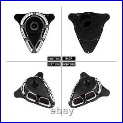 Turnable Air Cleaner Filter Red Intake For Harley Softail Breakout Fat Boy 17-23 Turnable Air Cleaner Filter Red Intake For Harley Softail Breakout Fat Boy 17-23