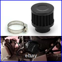 Universal Interface Motorcycle Auto Air Filter 25Mm Black Car Cone Cold Air Inta