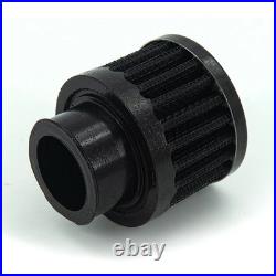 Universal Interface Motorcycle Auto Air Filter 25Mm Black Car Cone Cold Air Inta