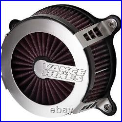 VANCE & HINES 70369 Brushed Stainless VO2 Cage Fighter Air Cleaner for Sportster