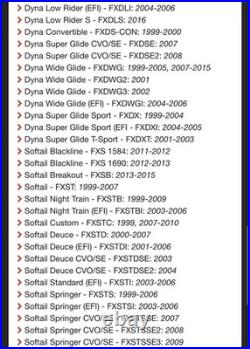 VANCE & HINES VO2 X Air Cleaner Black & Silver 42341 Dyna 1999-2017 (Harley)