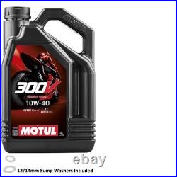 VMX1200 V-Max Air Oil Filter Kit Motul 300v 10w40 4L Yamaha VMX1200 1999