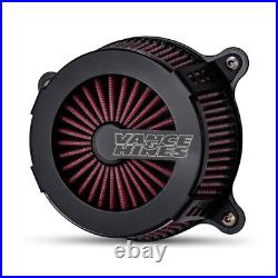 Vance & Hines Cage Fighter Black Air Filter for Harley-Davidson Softail Dyna FL