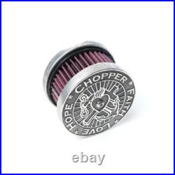 Wannabe Choppers Air Filter CFLH Aluminum for Harley-Davidson with S&S Super B/D Wannabe Choppers Air Filter CFLH Aluminum for Harley-Davidson with S&S Super B/D