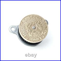 Wannabe Choppers Air Filter CFLH Brass for Harley-Davidson Sportster 91-22 Wannabe Choppers Air Filter CFLH Brass for Harley-Davidson Sportster 91-22