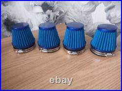YAMAHA XJ600 DIVERSION 92 03 4X 51mm POWER CONE FILTERS STREETFIGHTER CHOP b