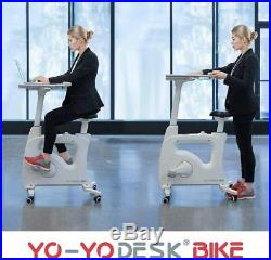 Yo-Yo DESK BIKE Award Winning Burn calories when working As seen on TV NEW